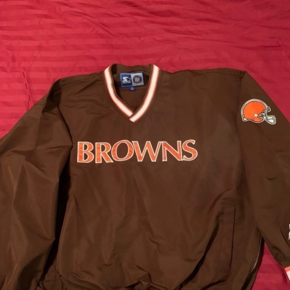 Starter Cleveland Browns Pullover Jacket XL